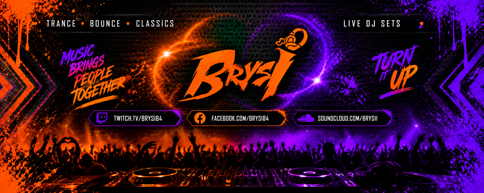 Brysi live DJ set artwork